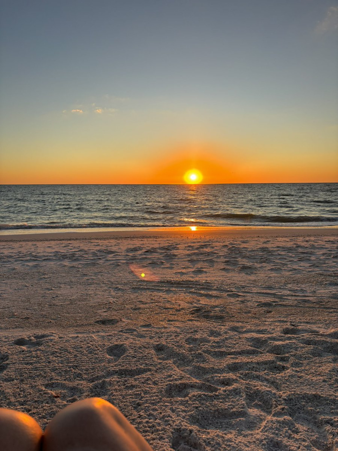 El atardecer en Anna Maria Island. Foto Twitter @22tjn4bj6bAkiko.