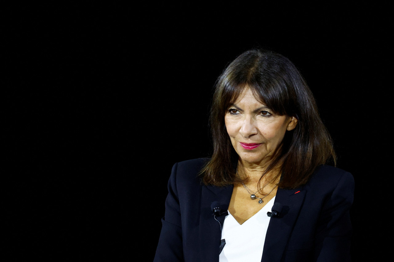 Anne Hidalgo, alcaldesa de París. Foto: Reuters.