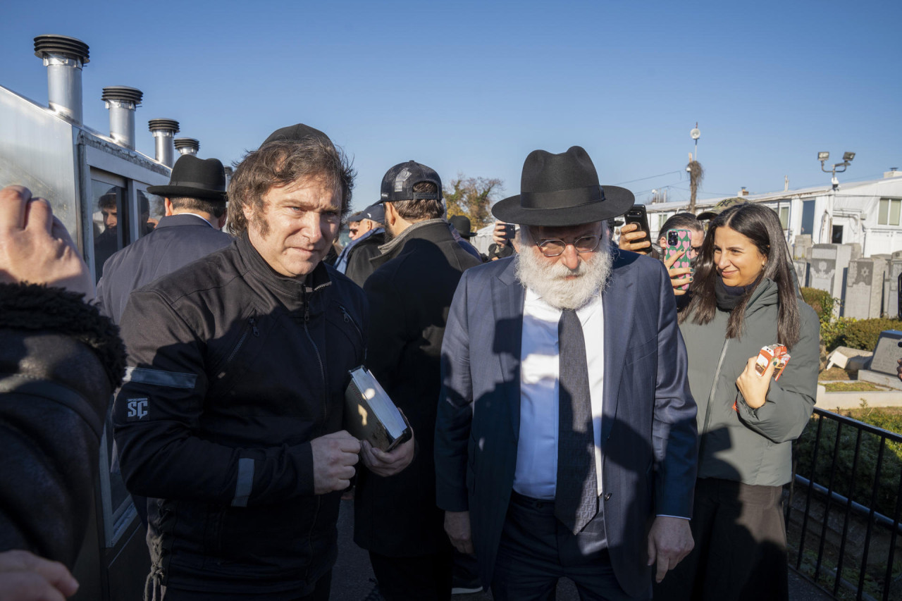 Javier Milei en Nueva York. Foto: EFE