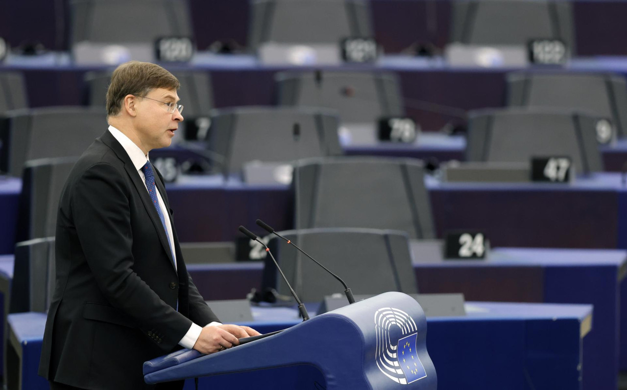 Valdis Dombrovskis. Foto: EFE.