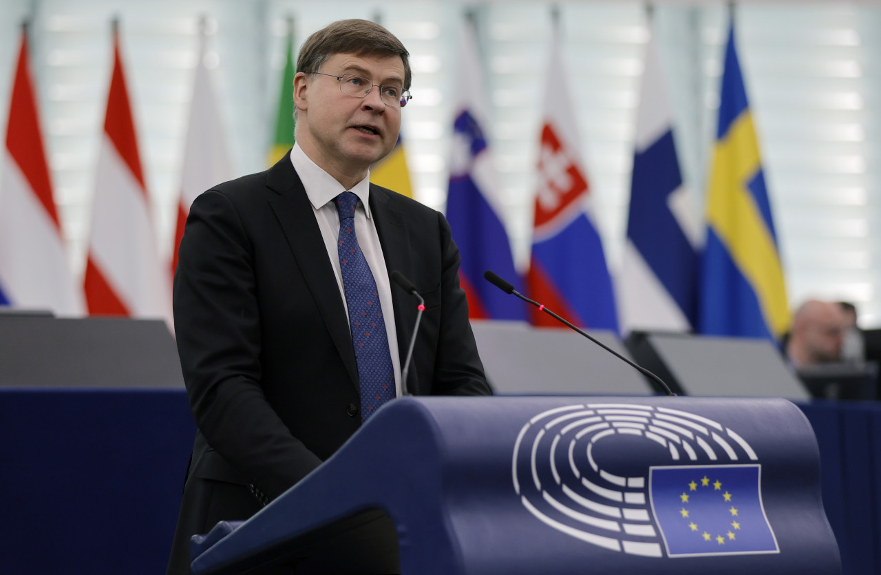 Valdis Dombrovskis. Foto: EFE.