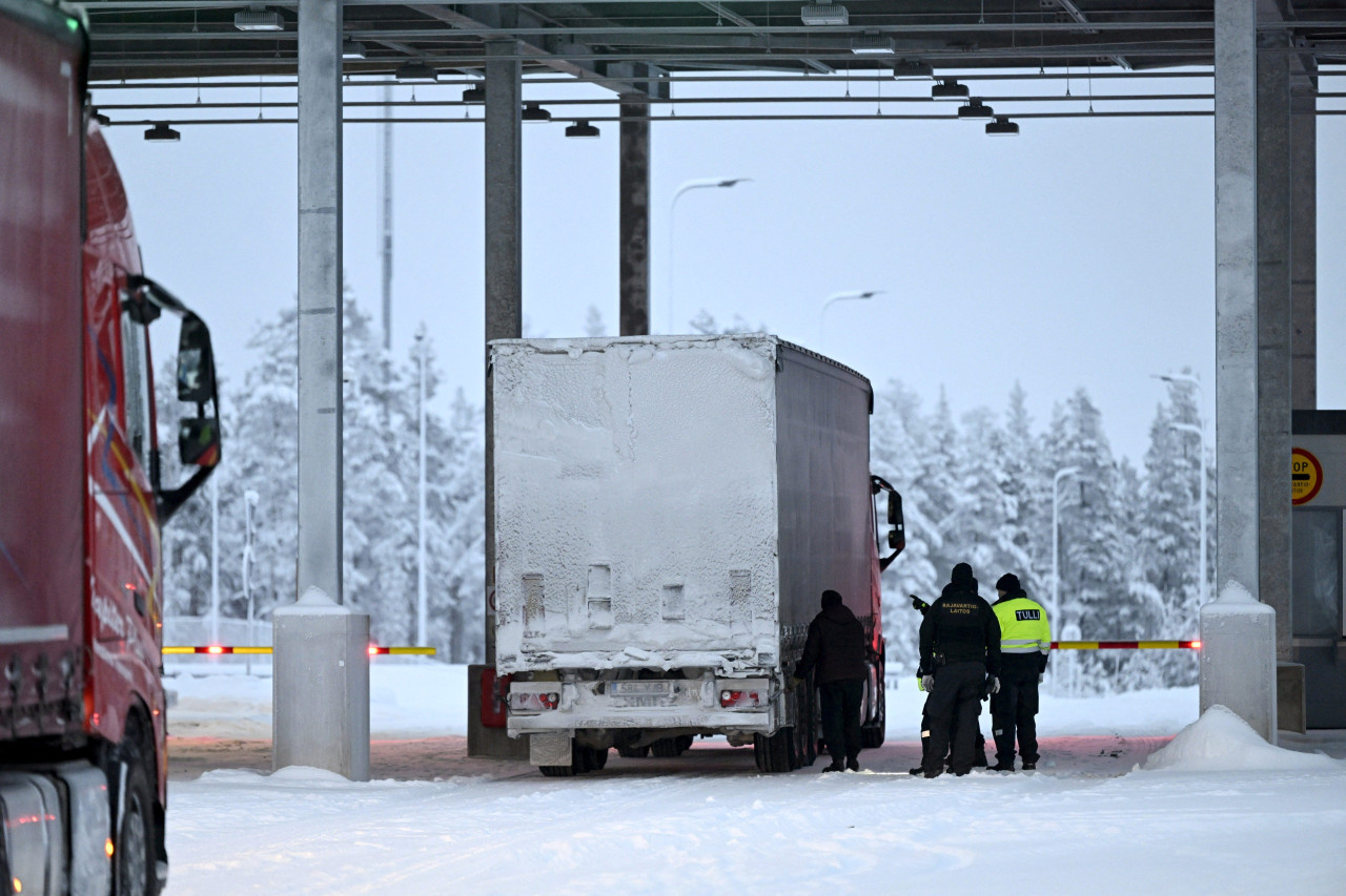 Frontera entre Finlandia y Rusia. Foto: Reuters.