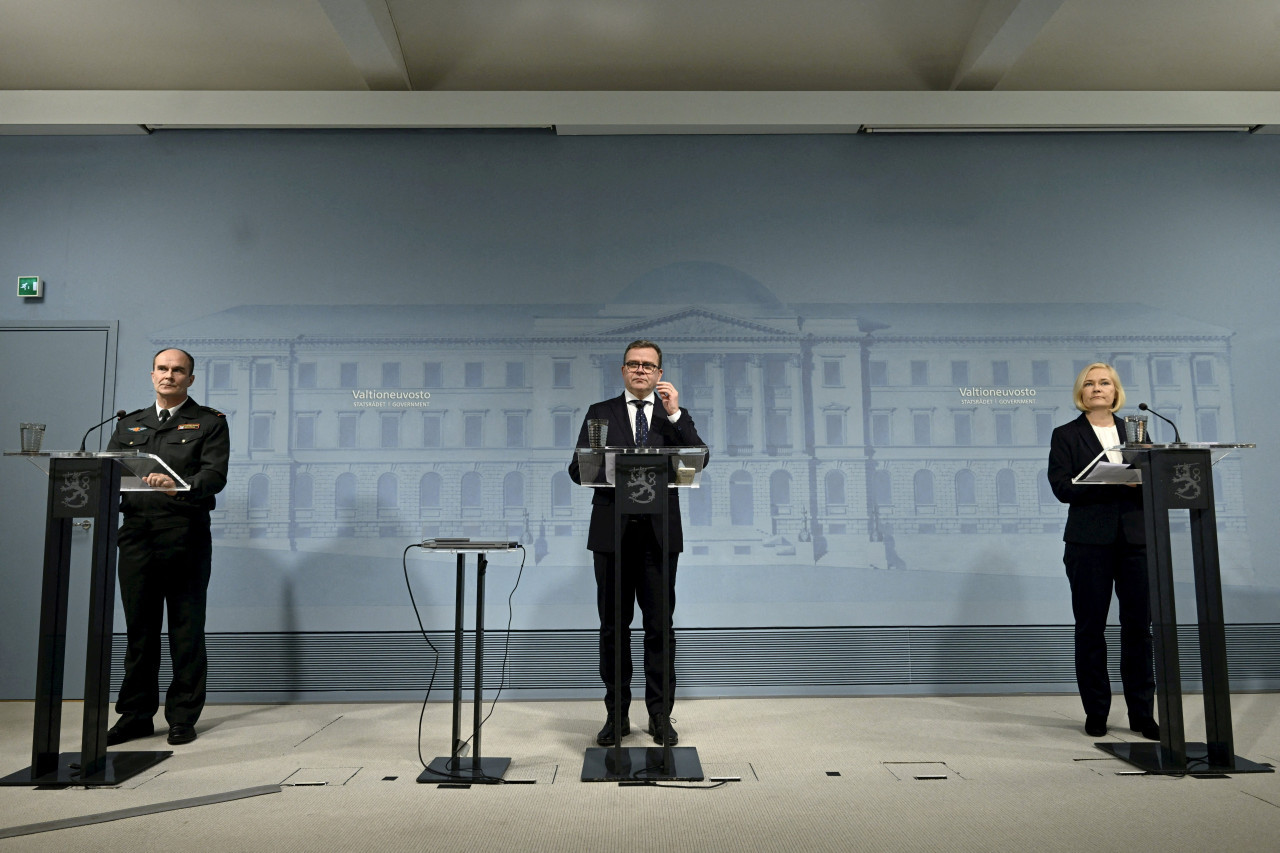 Petteri Orpo, primer ministro de Finlandia. Foto: Reuters.