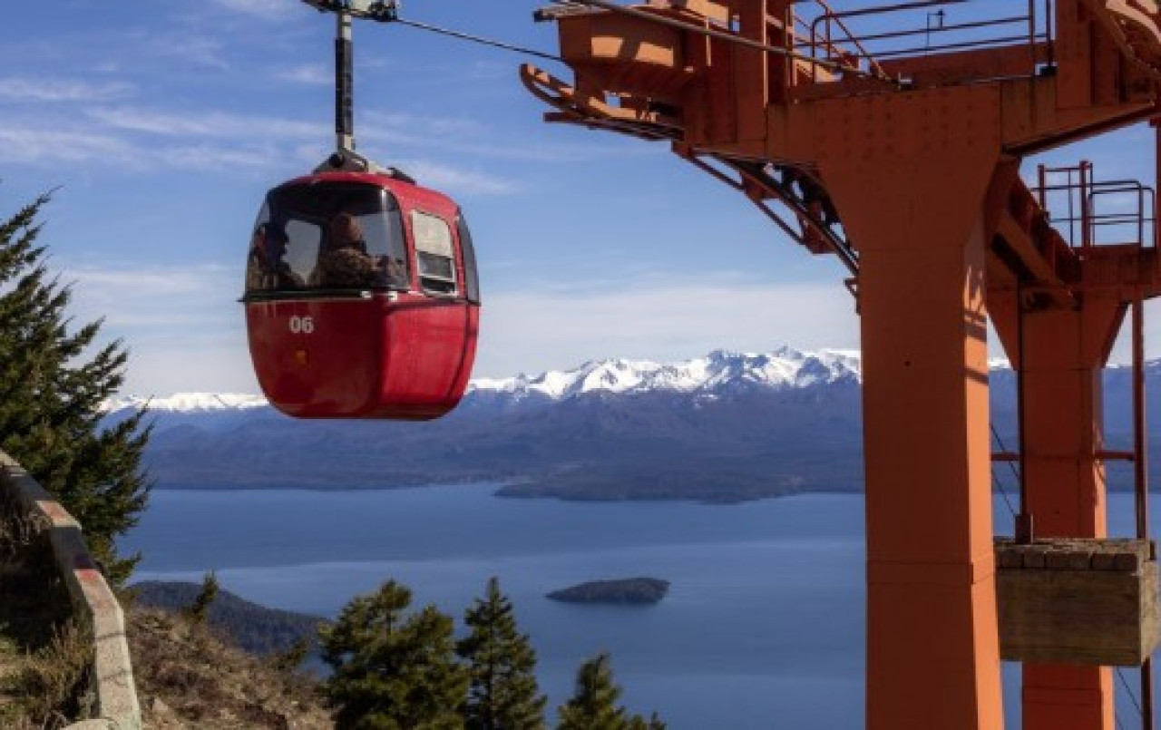 Teleférico en Bariloche. Foto: NA