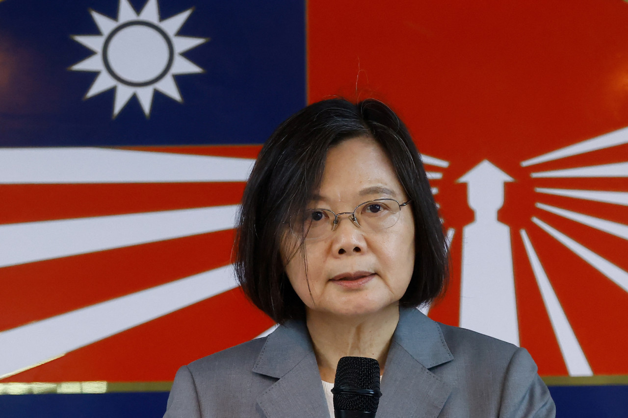 Tsai Ing-Wen, Taiwán. Foto: Reuters