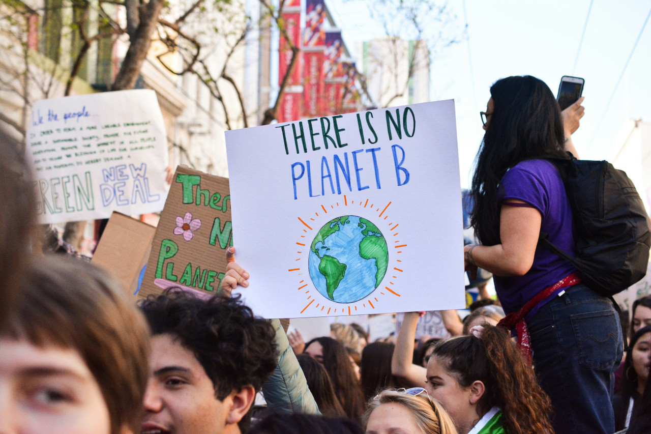 Marcha por el cambio climático. Unplash