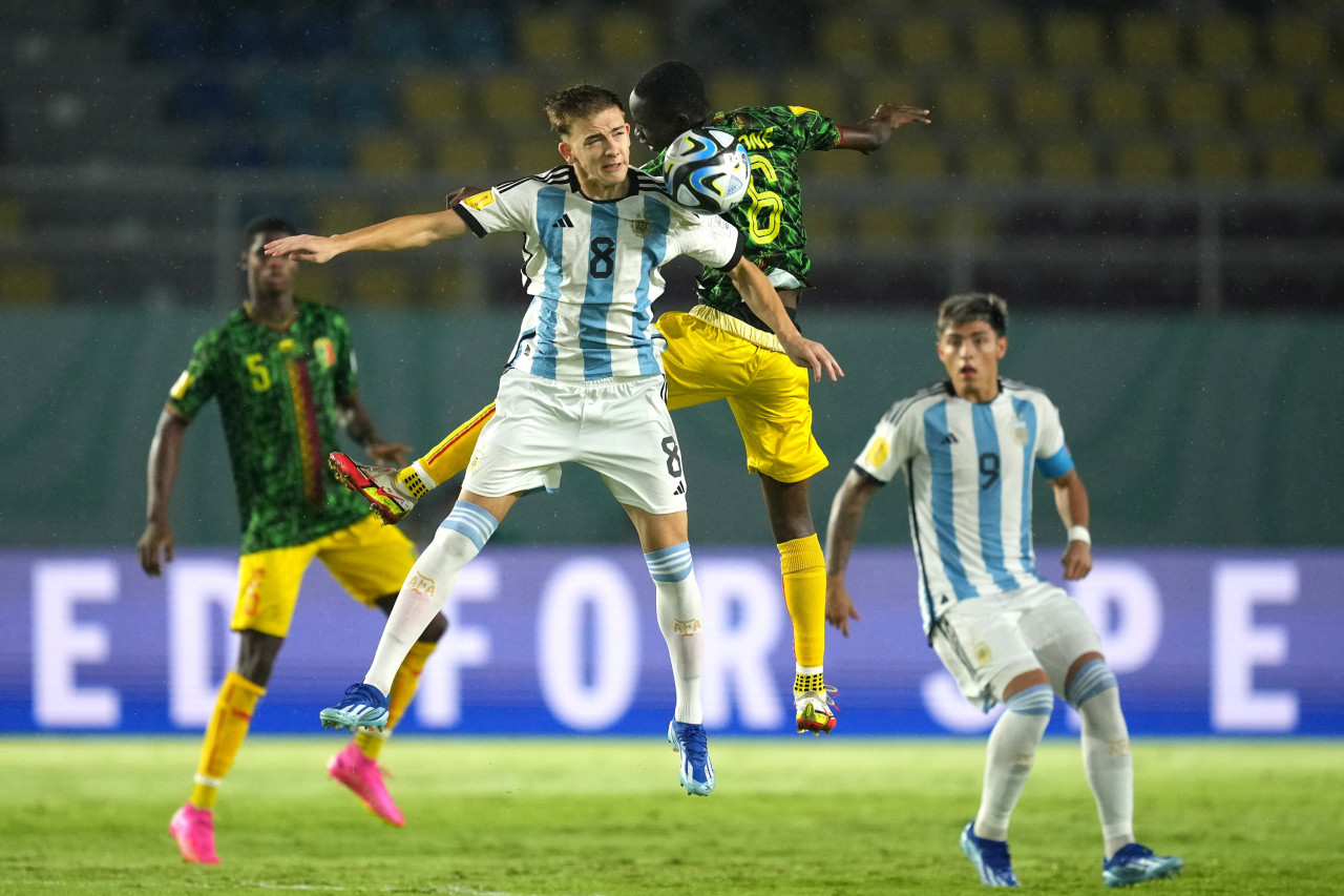 Mundial Sub 17 de Indonesia 2023, Argentina vs. Mali. Foto: @Argentina.