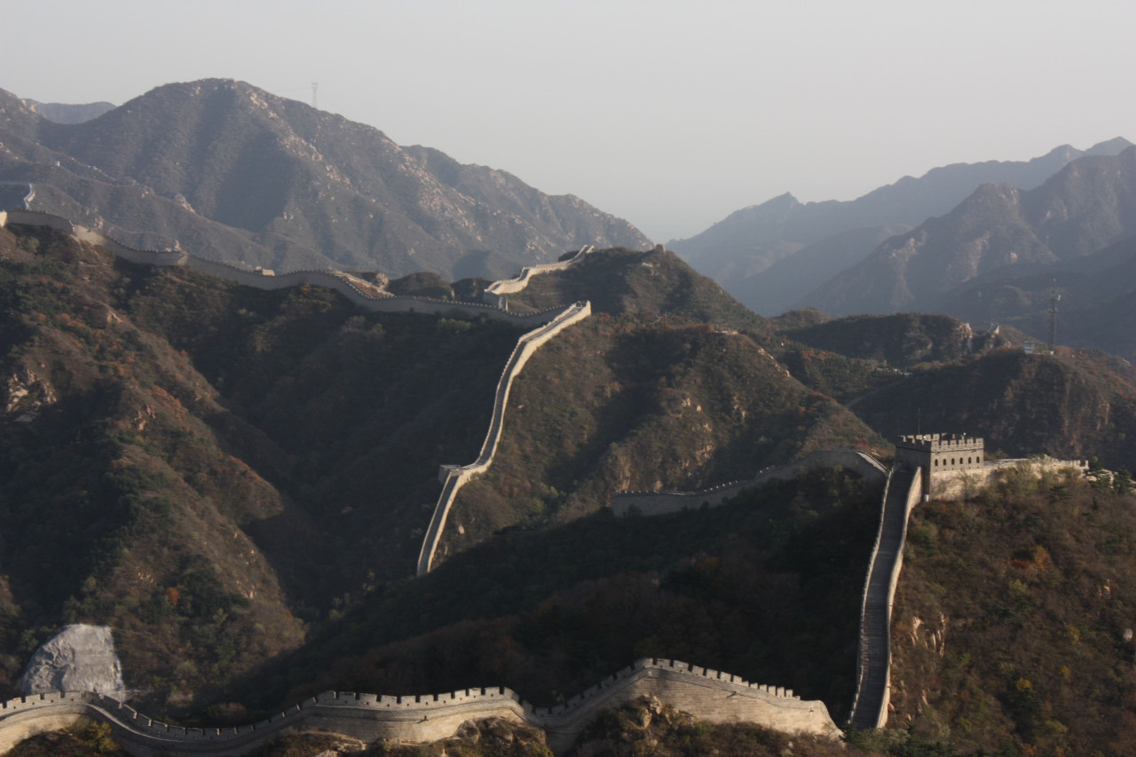 The Great Wall of China.  Photo: Unsplash.