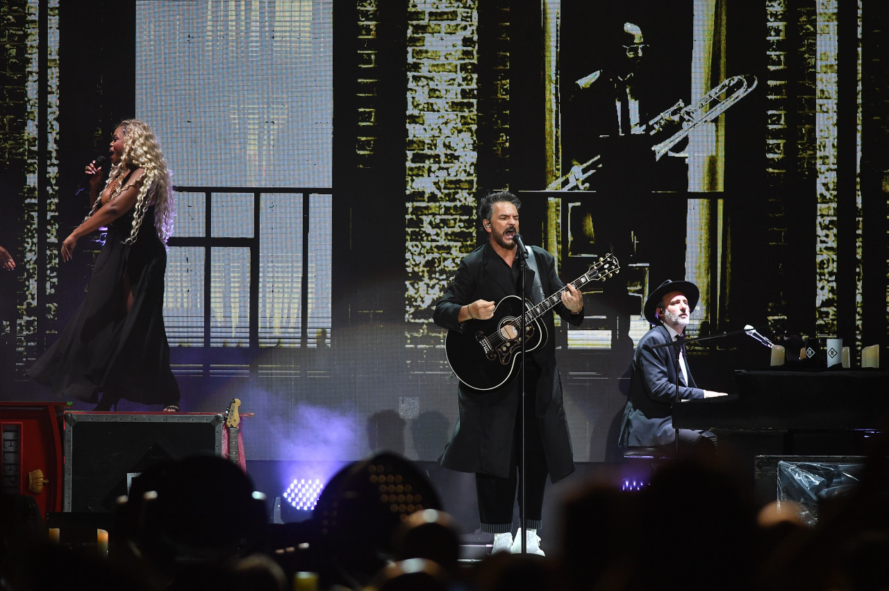 Ricardo Arjona en Argentina. Foto: Télam.