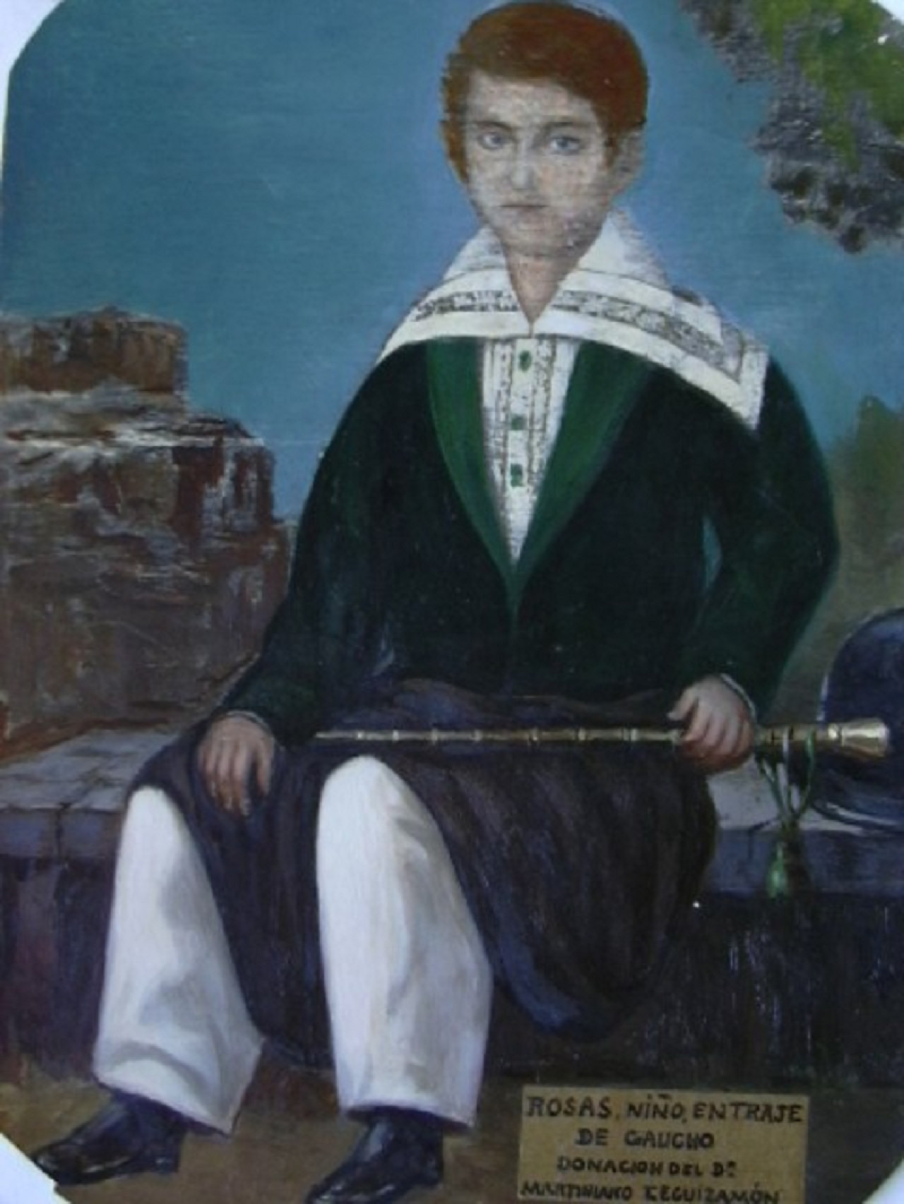Retrato de Juan Manuel de Rosas cuando era un niño