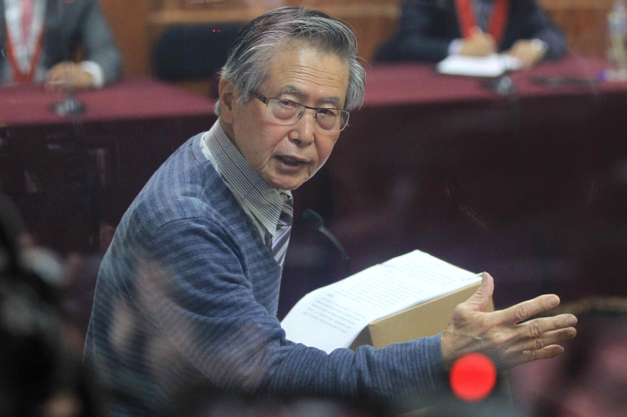 Alberto Fujimori, Perú. Foto: EFE