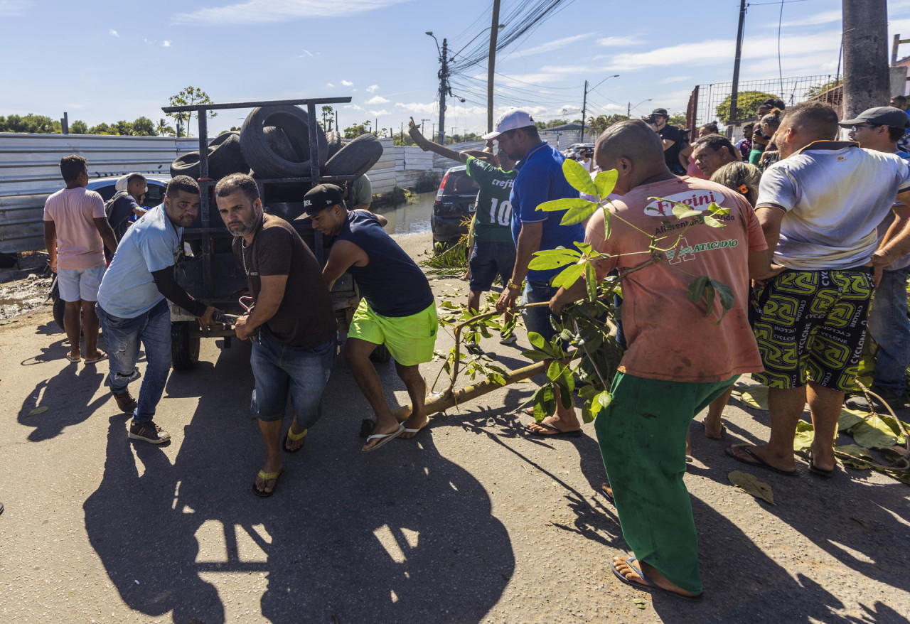 La ciudad brasileña de Maceió en alerta. Foto: EFE