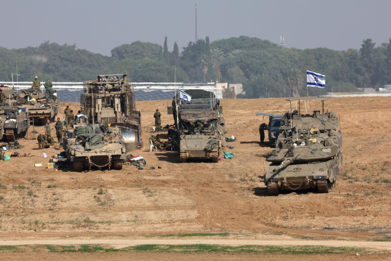 Soldados israelíes. Foto EFE.