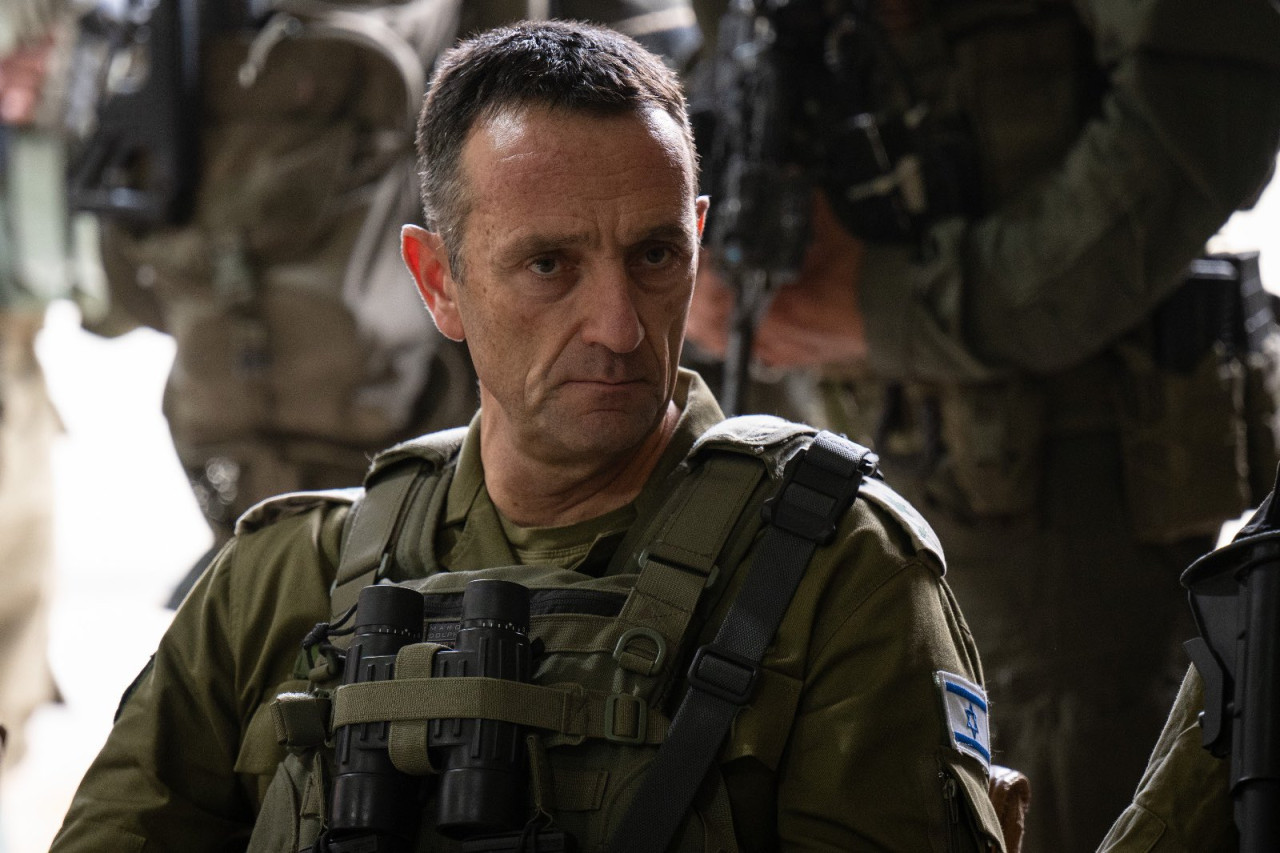 Herzi Halevi, jefe del Estado Mayor del Ejército israelí. Foto: X @idfonline