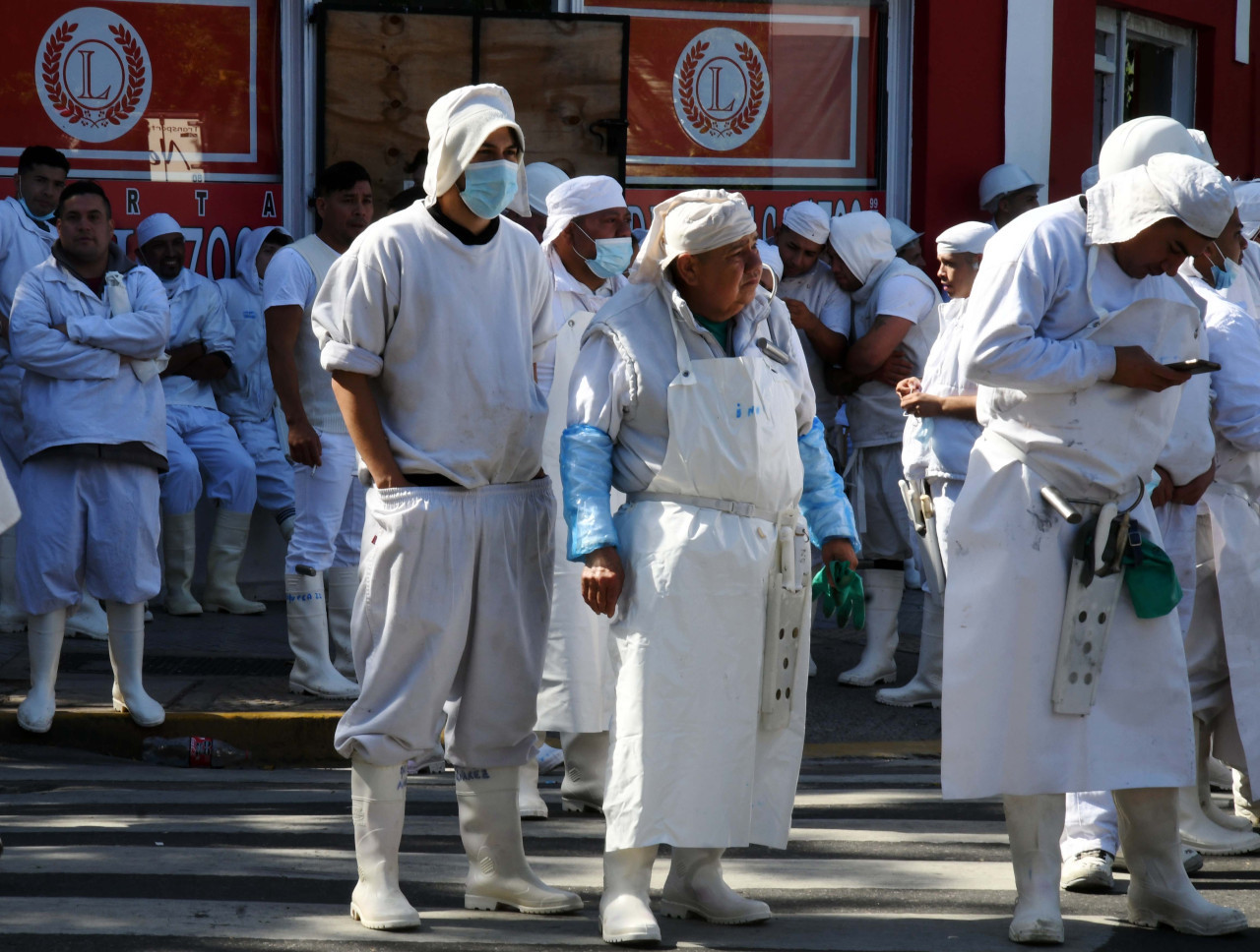 Escape de amoníaco: 90 operarios fueron afectados en un frigorífico de Barracas. Télam