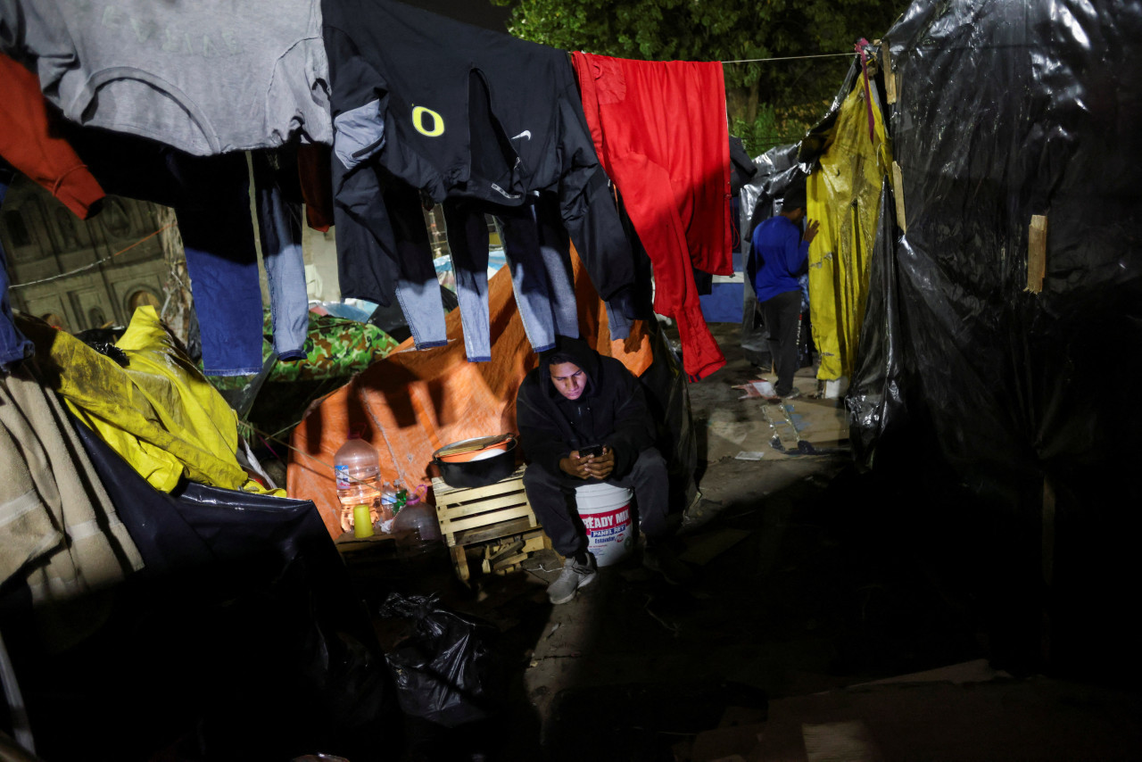 Migrantes en Latinoamérica. Foto: Reuters.