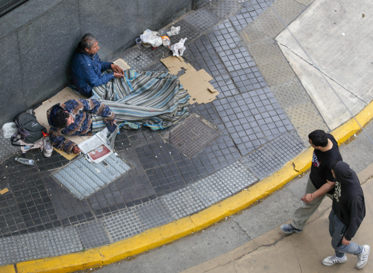 Pobreza en Argentina. Foto: NA.