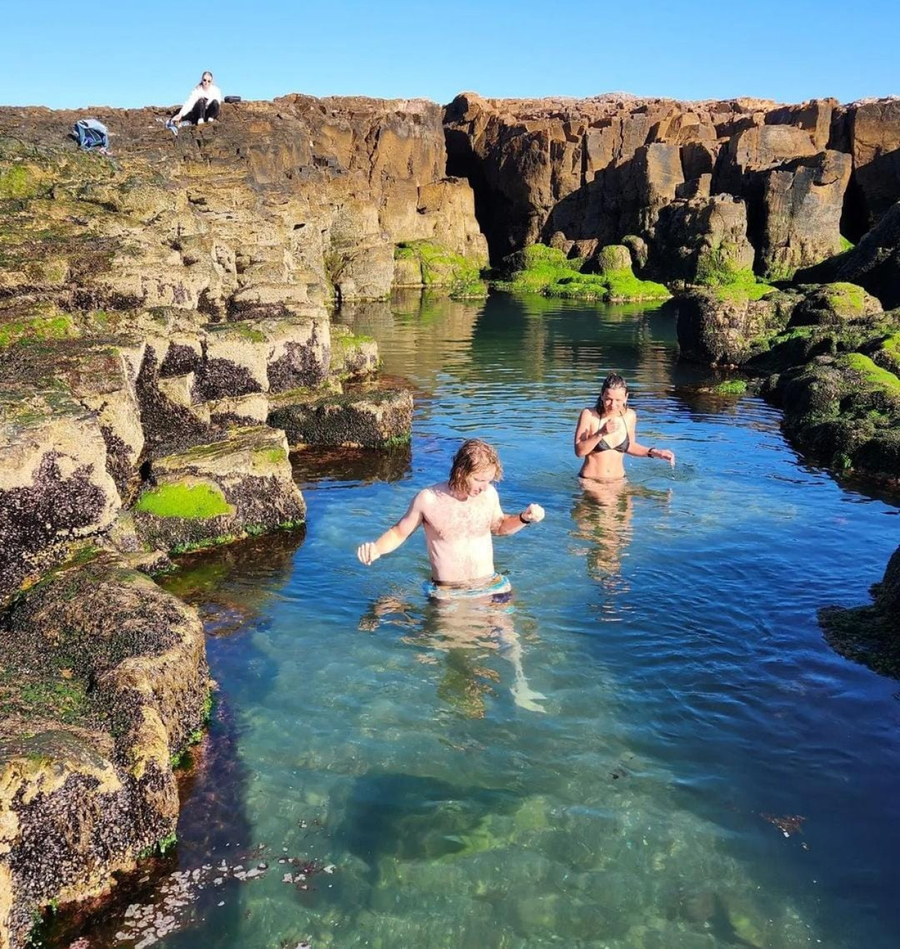 Bahía Bustamante, en Chubut. Foto: Bahía Bustamante Lodge.