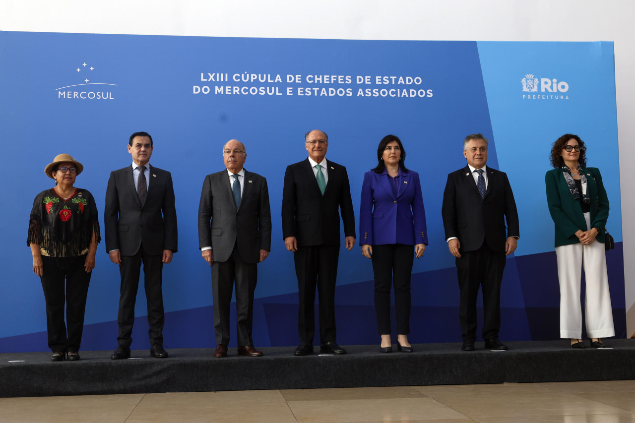 Reunión de cancilleres del Mercosur. Foto: EFE