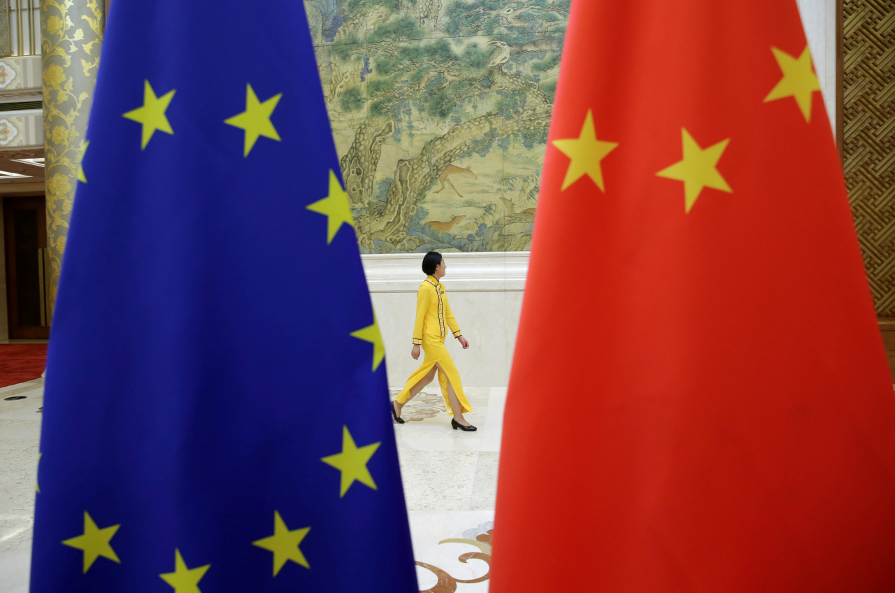 Cumbre de China y la Unión Europea. Foto: Reuters.