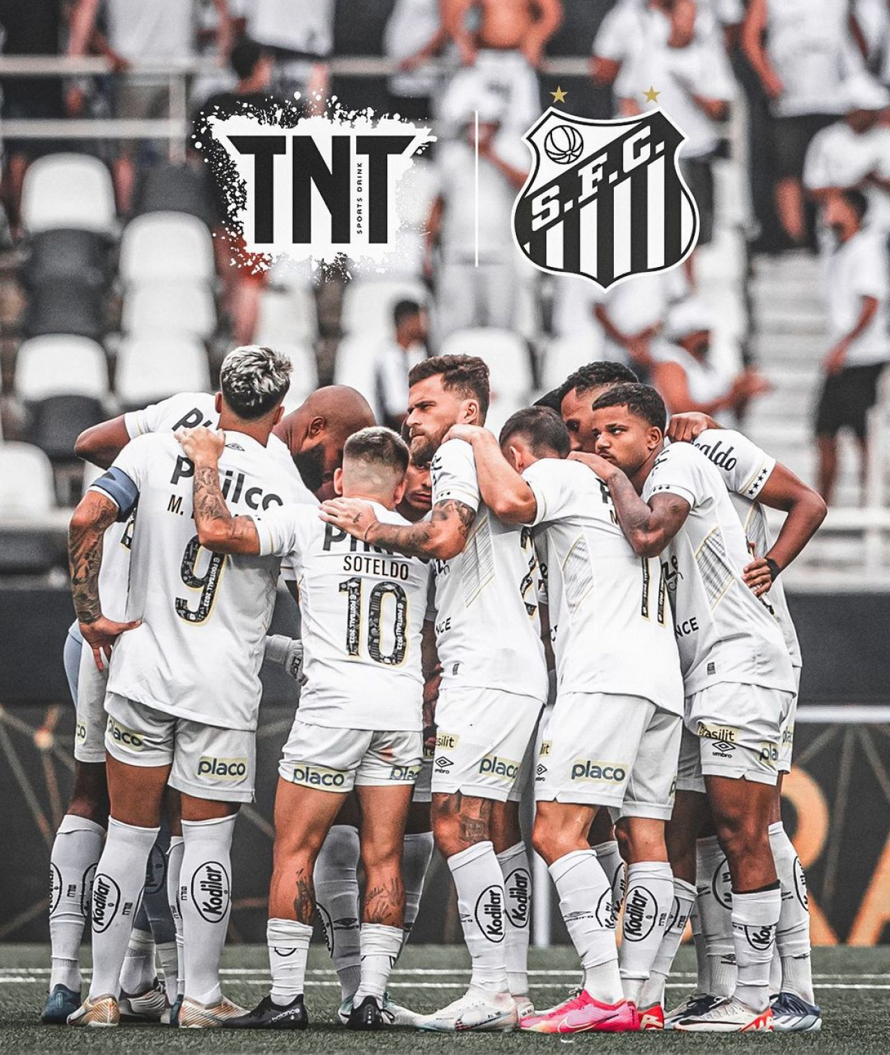 Santos descendió a la B por primera vez en su historia. Foto: Instagram.