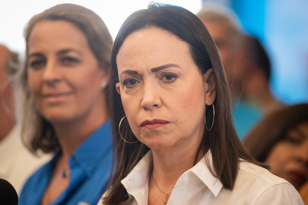 María Corina Machado, líder de la oposición venezolana. Foto: EFE