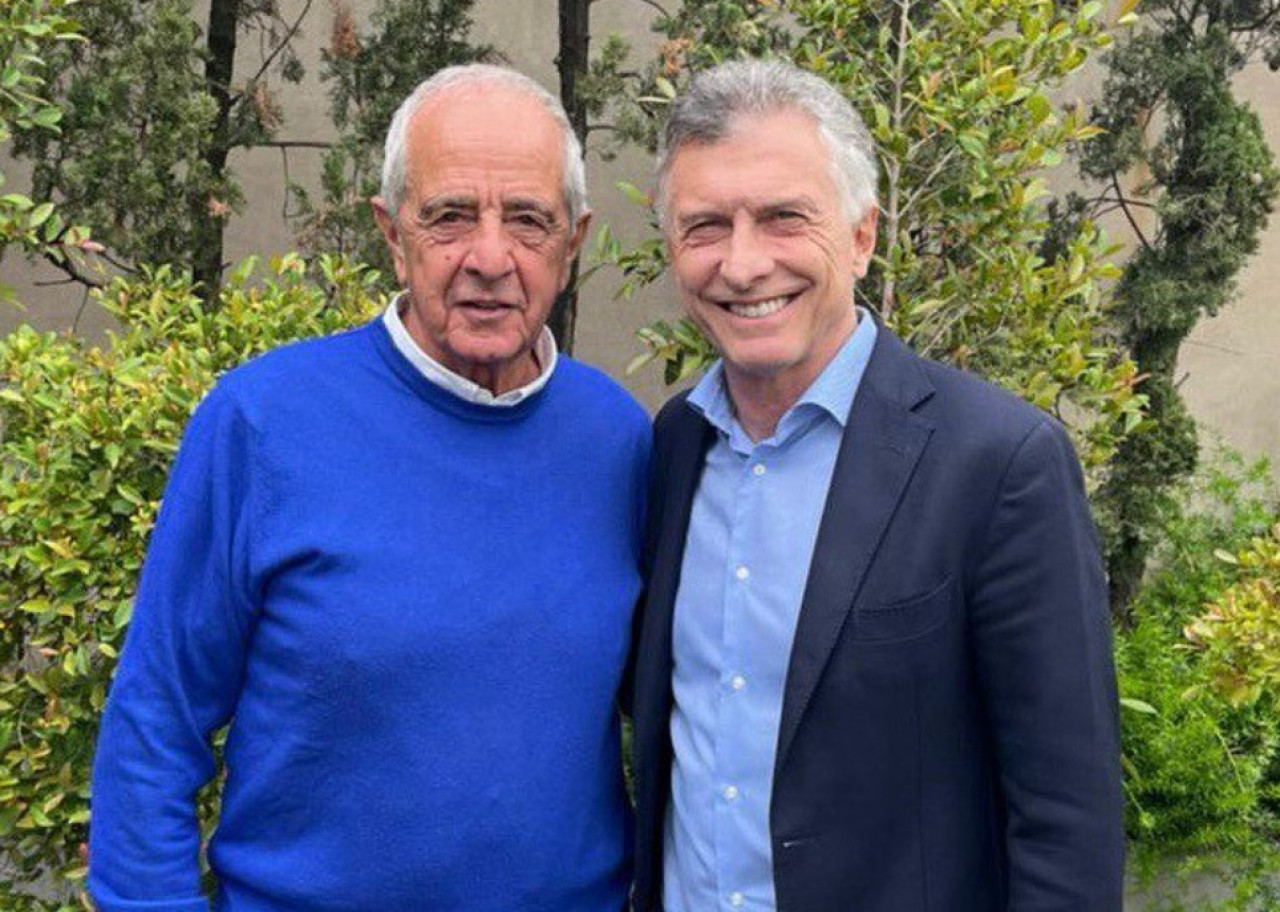 Rodolfo Donofrio y Mauricio Macri. Foto: NA.
