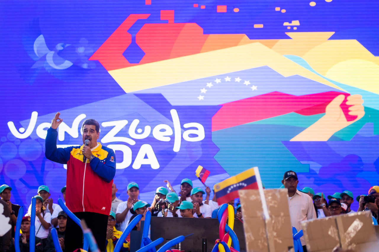 Nicolás Maduro, presidente de Venezuela. Foto: EFE.