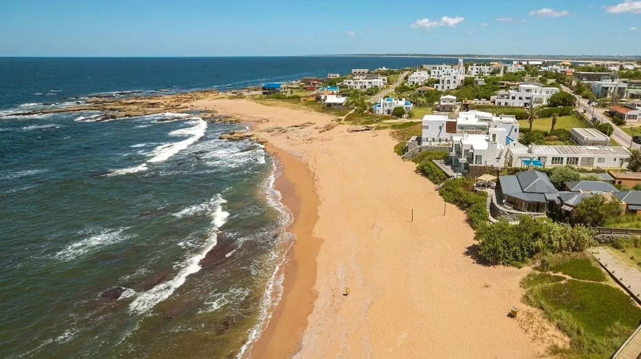 La playa de José Ignacio, Uruguay. Foto: Télam