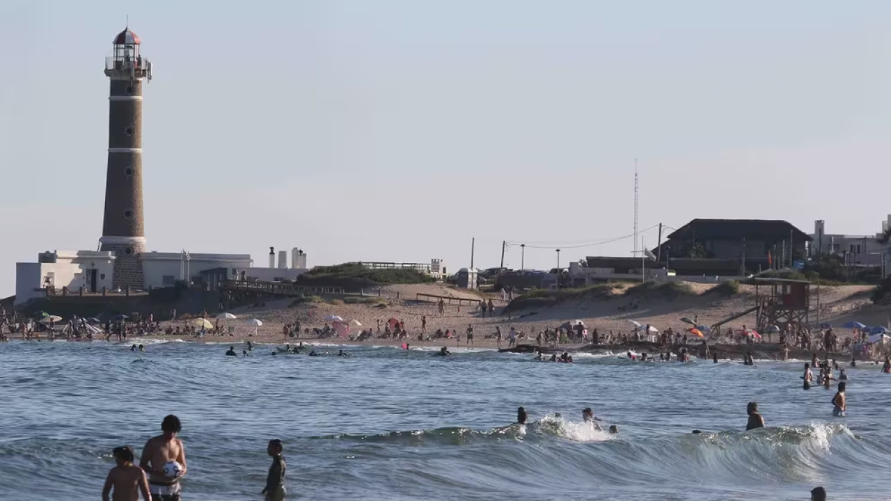 La playa de José Ignacio, Uruguay. Foto: X