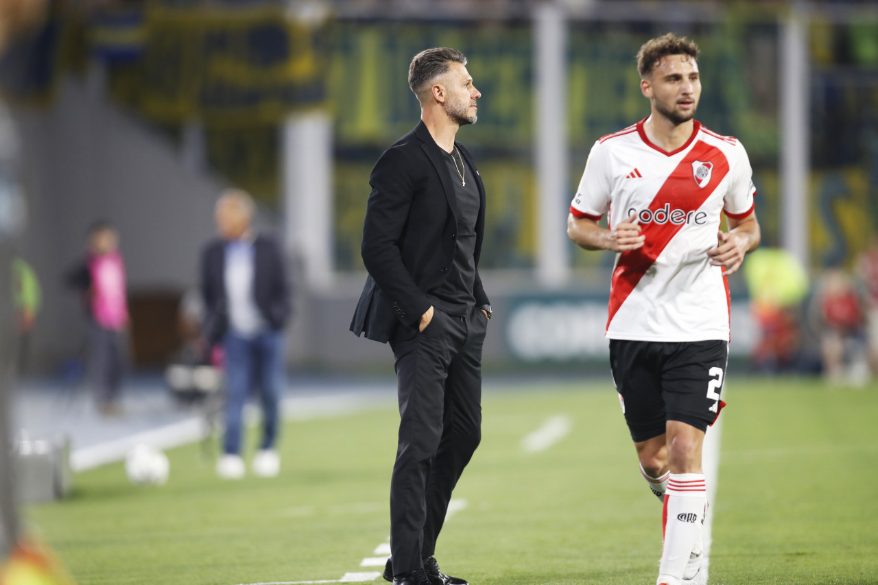 Martin Demichelis, Rosario Central vs River, Copa de la Liga. Foto: Télam