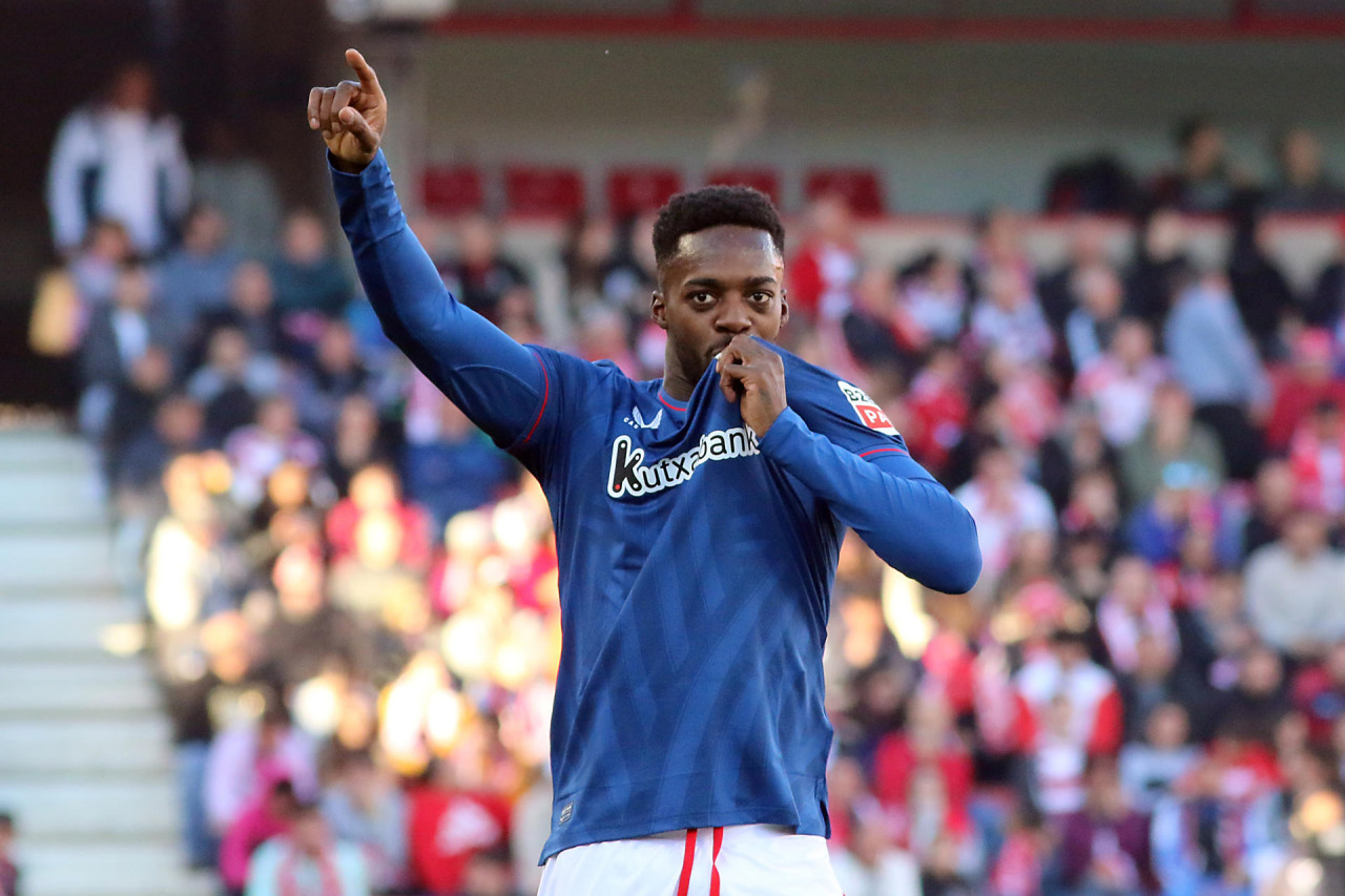 Iñaki Williams, el goleador de Athletic Bilbao. Foto: EFE.