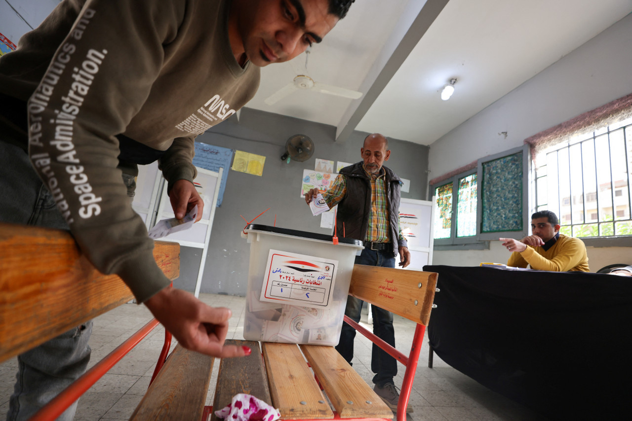 Elecciones presidenciales de Egipto en El Cairo. Reuters