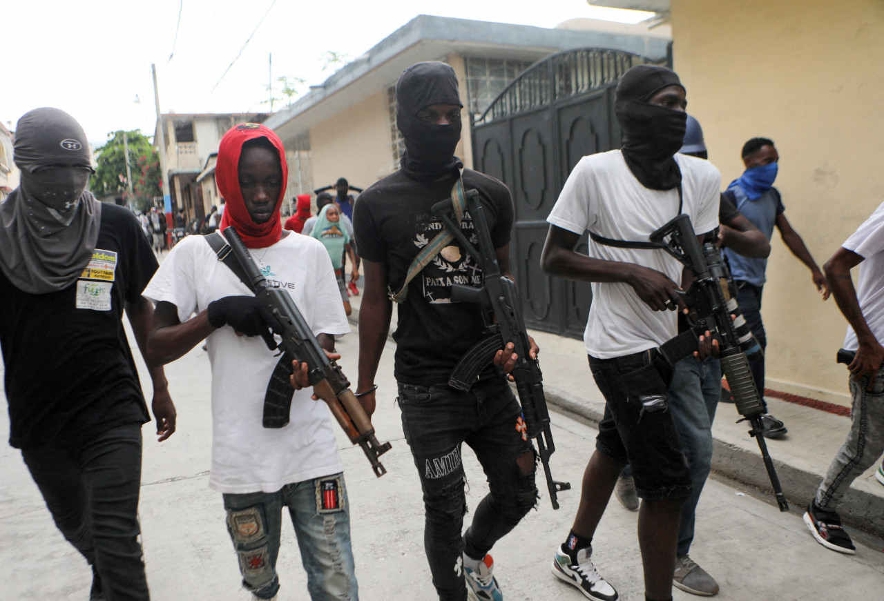 Guerras de pandillas en Haití. Foto: Reuters