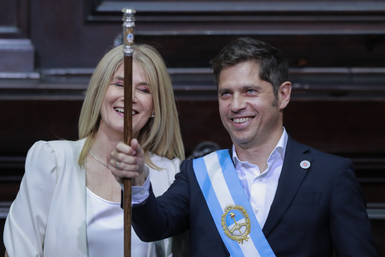 Kicillof asumió su segundo mandato. Foto: NA