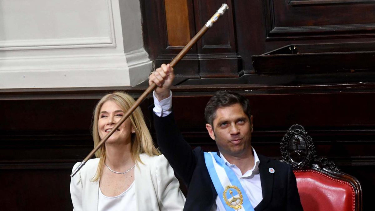 Kicillof asumió su segundo mandato. Foto: Télam