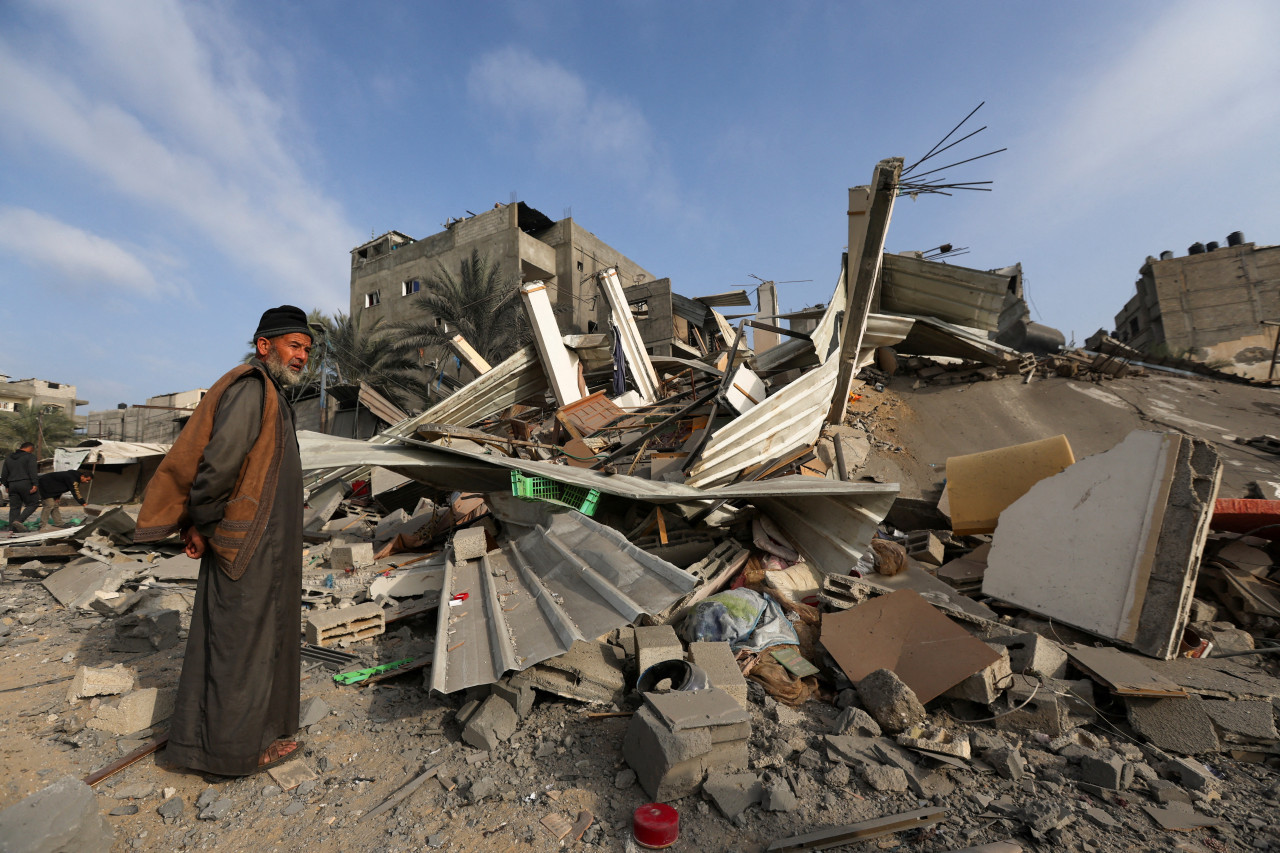 Destrucción en Gaza. Foto: Reuters.