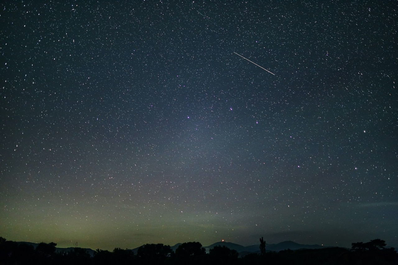 Lluvia de meteoros. Foto: Unsplash.