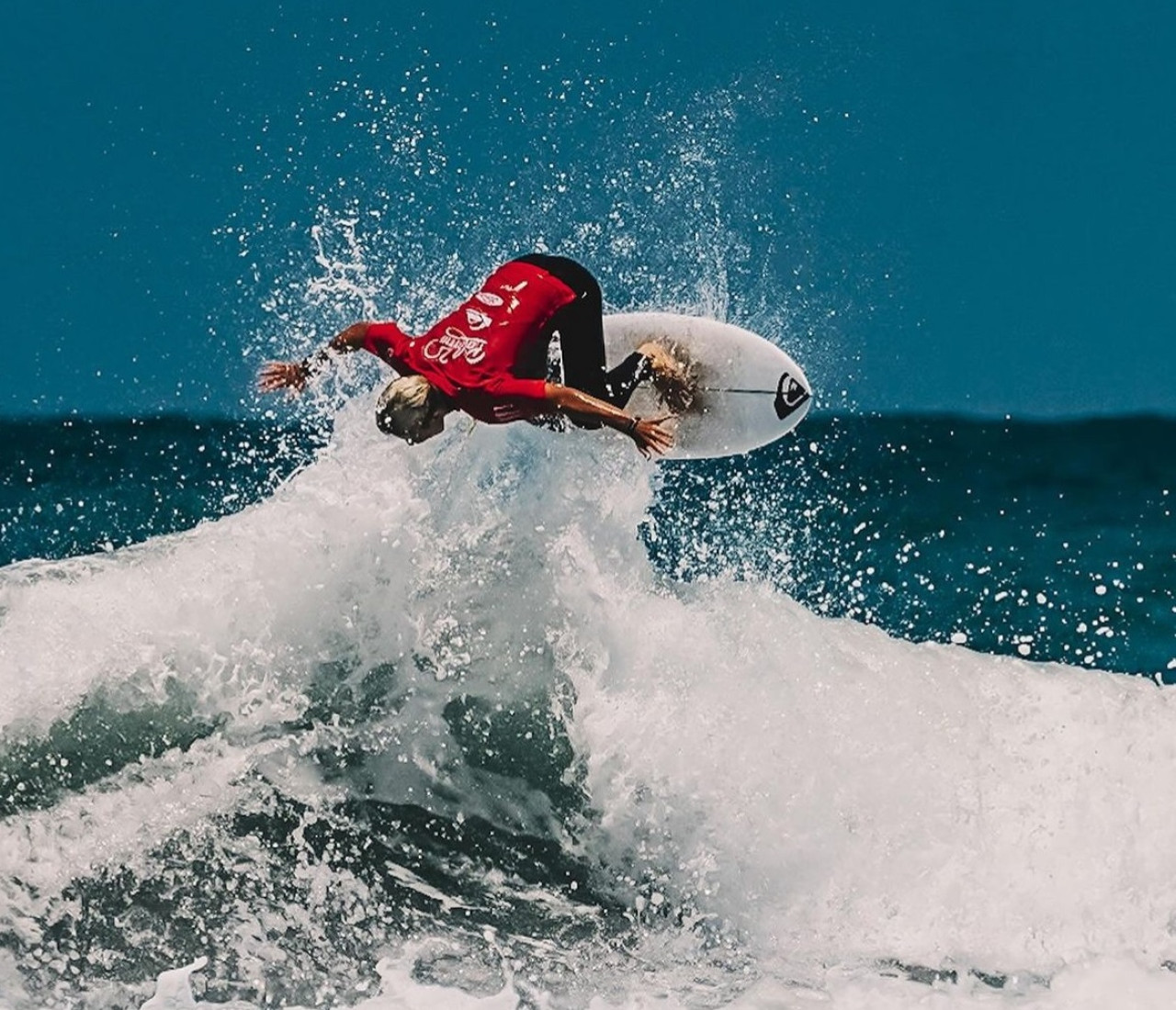 Franco Radziunas, nuevo campeón argentino de surf. Foto: Gentileza Jony Paz.