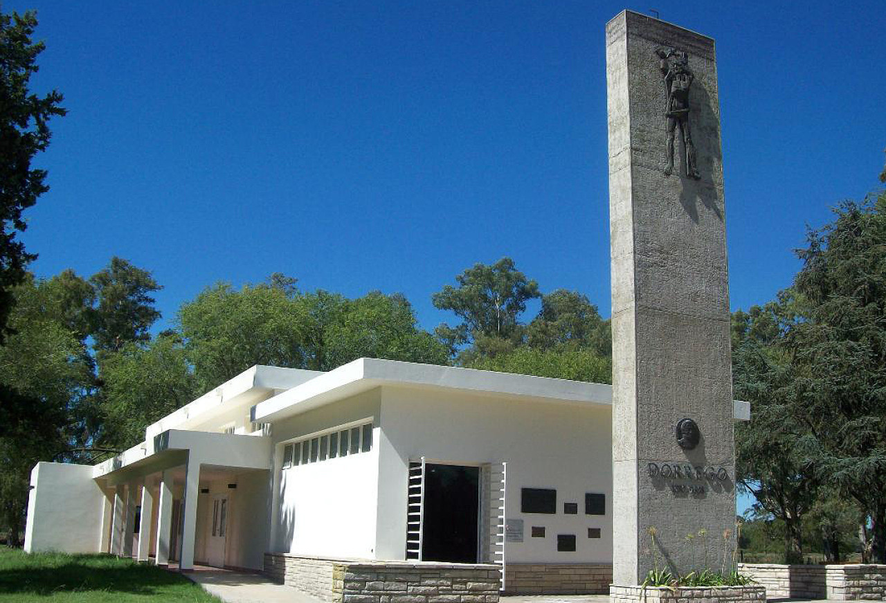 El lugar donde fue asesinado Dorrego funciona como museo en Navarro. Foto: revisionistas
