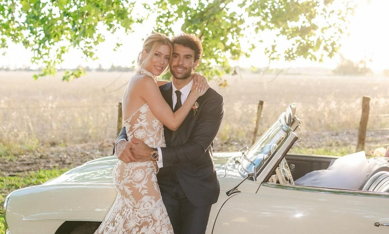 El casamiento de Nicole Neumann y Manu Urcera. Foto: Instagram @nikitaneumannoficial