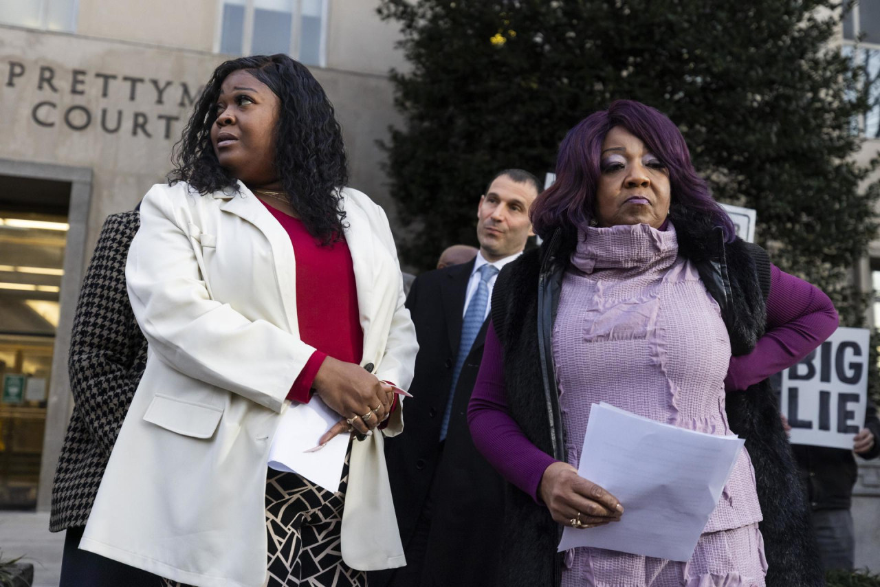 Ruby Freeman y Shaye Moss. Foto: EFE