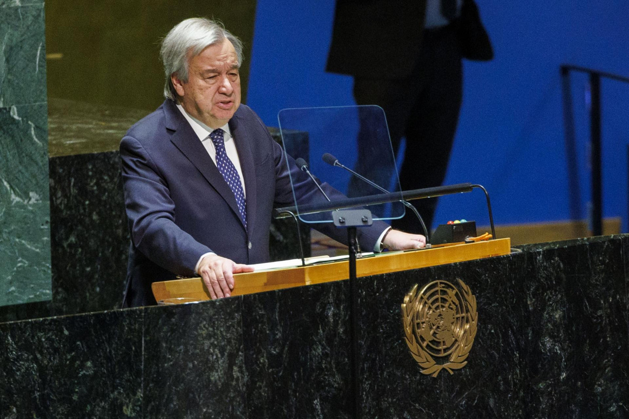 Antonio Guterres. Foto: EFE.