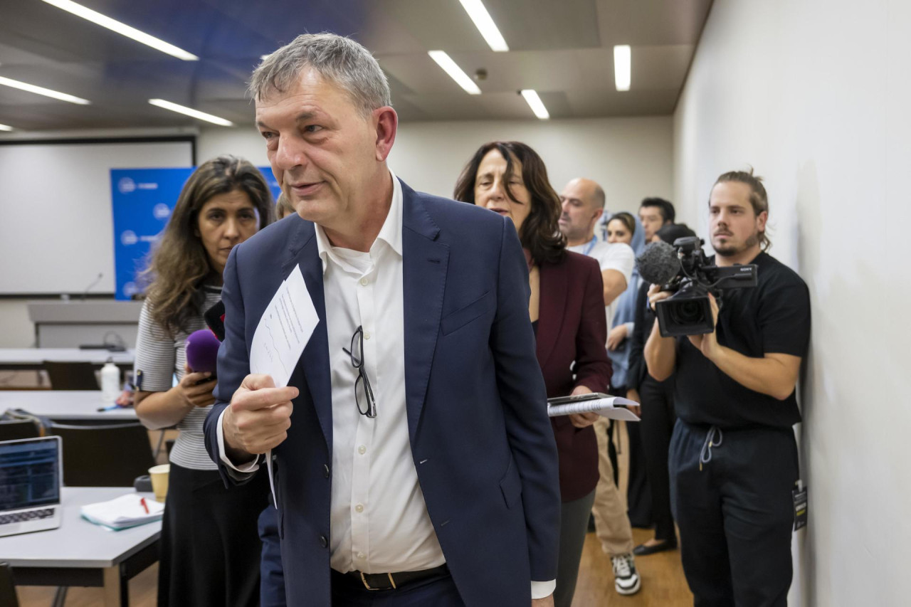 Philipe Lazzarini, alto comisionado para los refugiados palestinos. Foto: Reuters.