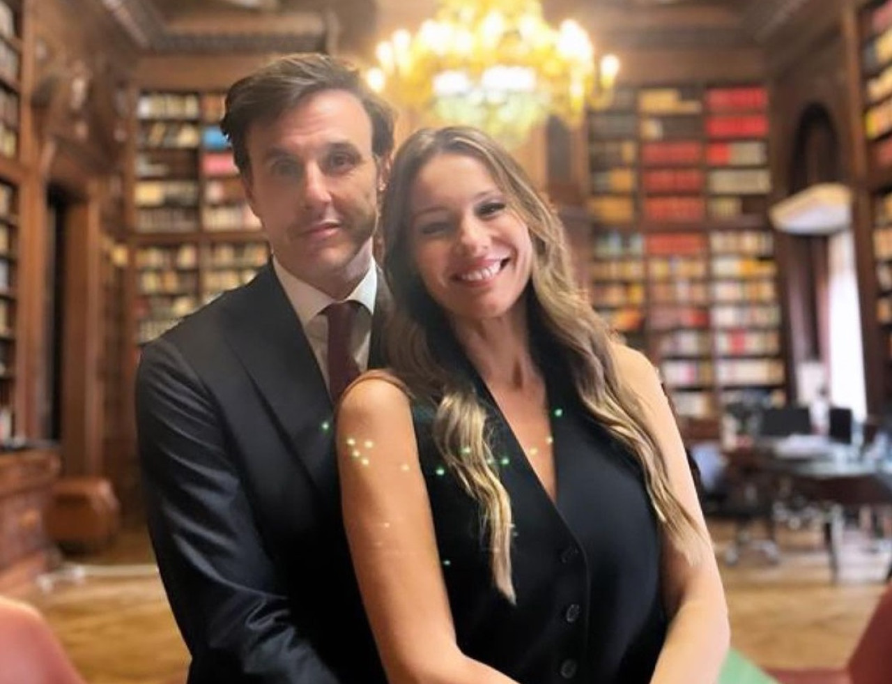 Carolina "Pampita" Ardohain y Roberto García Moritán. Foto: Instagram @pampitaoficial.