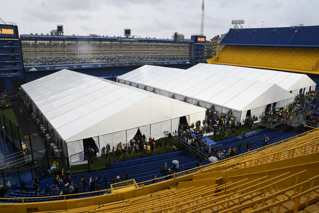 Elecciones en Boca. Foto: Télam