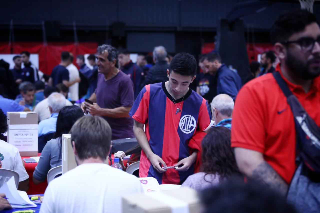 Elecciones en San Lorenzo. Foto: X @SanLorenzo