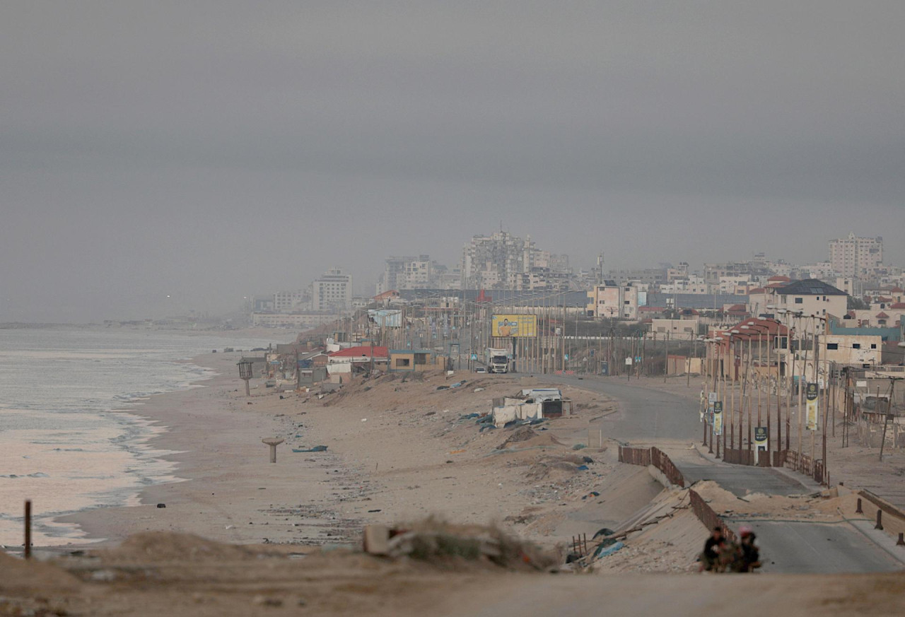 Ataques a Gaza. Foto: EFE.