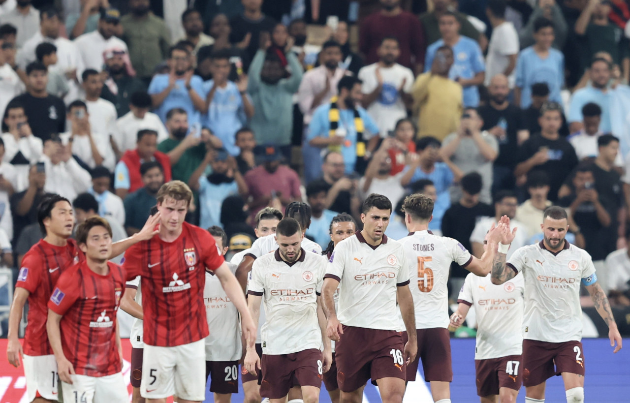 Mundial de Clubes, Manchester City vs. Urawa Red Diamonds. Foto: EFE.