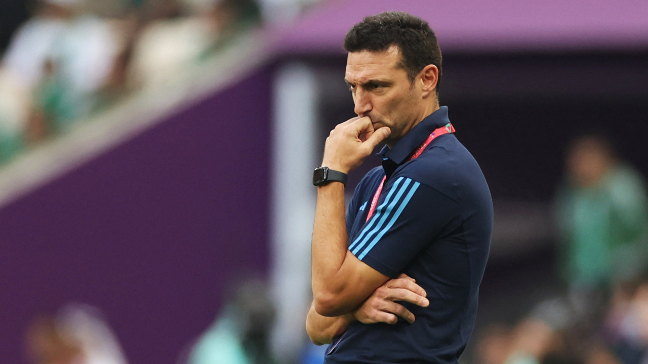 Lionel Scaloni. Foto: Reuters